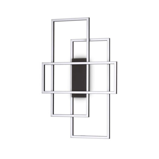 Lubinis šviestuvas FRAME PL RETTANGOLO NERO, 270661, Lima Design, Ideal Lux, Lubinis šviestuvas FRAME PL RETTANGOLO NERO, 270661
