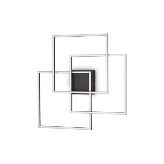 Lubinis šviestuvas FRAME PL QUADRATO NERO, 270678, Lima Design, Ideal Lux, Lubinis šviestuvas FRAME PL QUADRATO NERO, 270678
