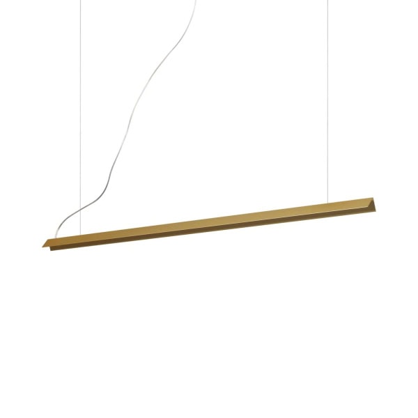Pakabinamas šviestuvas V-LINE SP OTTONE, 275383, Lima Design, Ideal Lux, Pakabinamas šviestuvas V-LINE SP OTTONE, 275383