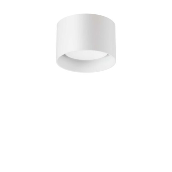 Lubinis šviestuvas SPIKE PL1 ROUND BIANCO, 277417, Lima Design, Ideal Lux, Lubinis šviestuvas SPIKE PL1 ROUND BIANCO, 277417
