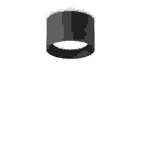 Lubinis šviestuvas SPIKE PL1 ROUND NERO, 278704, Lima Design, Ideal Lux, Lubinis šviestuvas SPIKE PL1 ROUND NERO, 278704