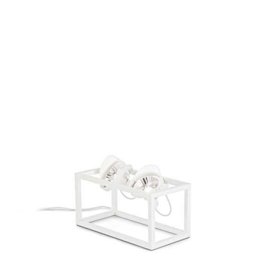 Pastatomas šviestuvas AUDIO PT2 H019 BIANCO, 279305, Lima Design, Ideal Lux, Pastatomas šviestuvas AUDIO PT2 H019 BIANCO, 279305