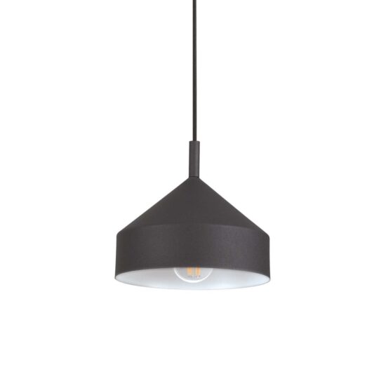 Pakabinamas šviestuvas YURTA SP1 D21 NERO, 281568, Lima Design, Ideal Lux, Pakabinamas šviestuvas YURTA SP1 D21 NERO, 281568