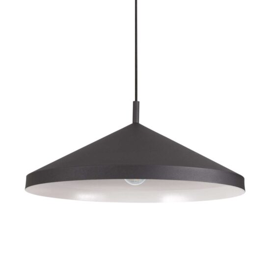 Pakabinamas šviestuvas YURTA SP1 D50 NERO, 281582, Lima Design, Ideal Lux, Pakabinamas šviestuvas YURTA SP1 D50 NERO, 281582