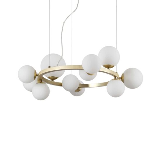 Pakabinamas šviestuvas PERLAGE SP11 BIANCO, 283807, Lima Design, Ideal Lux, Pakabinamas šviestuvas PERLAGE SP11 BIANCO, 283807