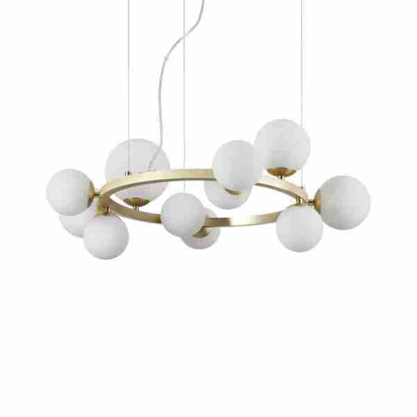 Pakabinamas šviestuvas PERLAGE SP11 BIANCO, 283807, Lima Design, Ideal Lux, Pakabinamas šviestuvas PERLAGE SP11 BIANCO, 283807