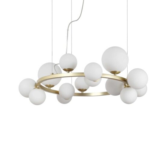 Pakabinamas šviestuvas PERLAGE SP14 BIANCO, 283814, Lima Design, Ideal Lux, Pakabinamas šviestuvas PERLAGE SP14 BIANCO, 283814