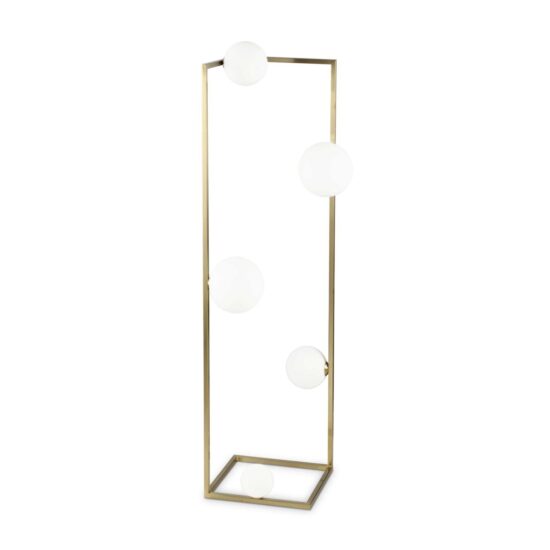 Pastatomas šviestuvas ANGOLO PT5 OTTONE, 284354, Lima Design, Ideal Lux, Pastatomas šviestuvas ANGOLO PT5 OTTONE, 284354