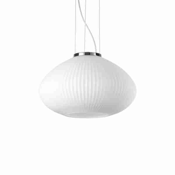 Pakabinamas šviestuvas PLISSE' SP1 D35 CROMO, 285184, Lima Design, Ideal Lux, Pakabinamas šviestuvas PLISSE' SP1 D35 CROMO, 285184