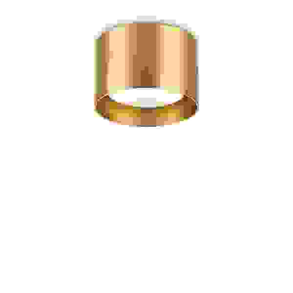 Lubinis šviestuvas SPIKE PL1 ROUND OTTONE, 285238, Lima Design, Ideal Lux, Lubinis šviestuvas SPIKE PL1 ROUND OTTONE, 285238