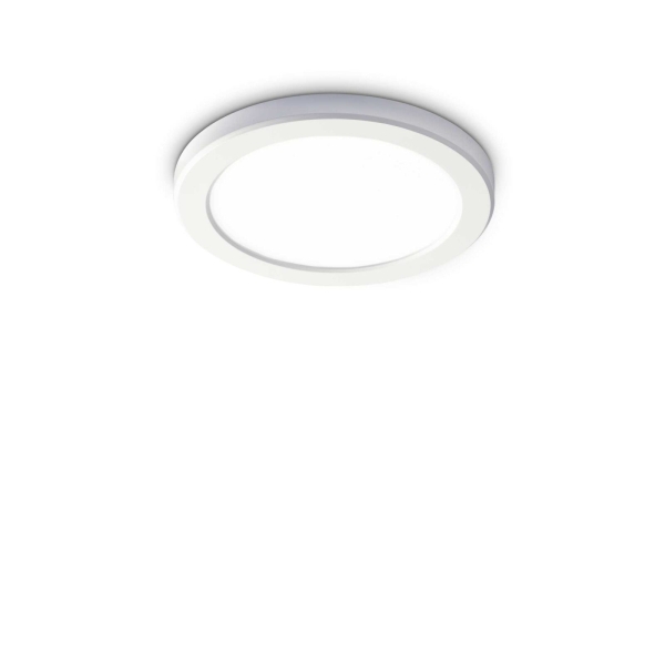 Lubinis šviestuvas AURA PL ROUND 3000K BIANCO, 290799, Lima Design, Ideal Lux, Lubinis šviestuvas AURA PL ROUND 3000K BIANCO, 290799