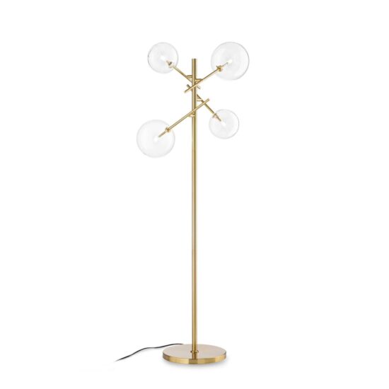 Pastatomas šviestuvas EQUINOXE PT4 OTTONE, 290966, Lima Design, Ideal Lux, Pastatomas šviestuvas EQUINOXE PT4 OTTONE, 290966