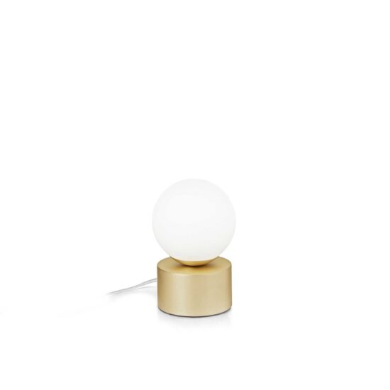 Stalinis šviestuvas PERLAGE TL1 BIANCO, 292458, Lima Design, Ideal Lux, Stalinis šviestuvas PERLAGE TL1 BIANCO, 292458
