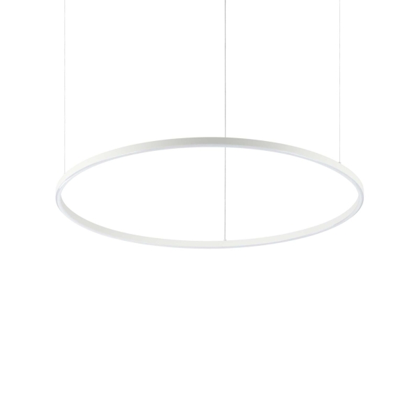 Pakabinamas šviestuvas ORACLE SLIM SP D090 ROUND 3000K DALI WH, 304434, Lima Design, Ideal Lux, Pakabinamas šviestuvas ORACLE SLIM SP D090 ROUND 3000K DALI WH, 304434