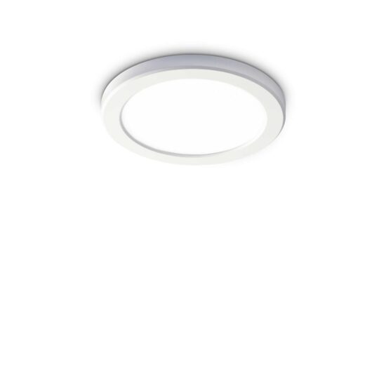Lubinis šviestuvas AURA PL ROUND 4000K BIANCO, 306346, Lima Design, Ideal Lux, Lubinis šviestuvas AURA PL ROUND 4000K BIANCO, 306346