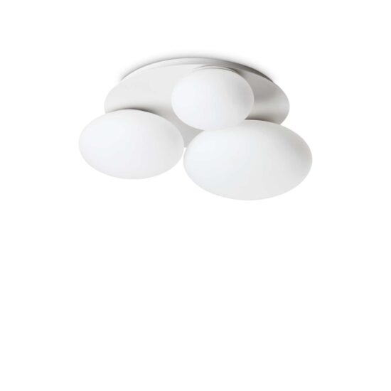 Lubinis šviestuvas NINFEA PL3 BIANCO, 306964, Lima Design, Ideal Lux, Lubinis šviestuvas NINFEA PL3 BIANCO, 306964