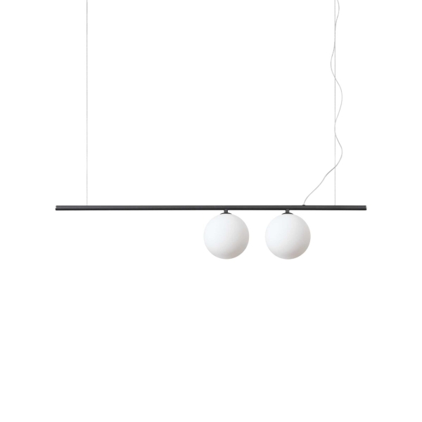 Pakabinamas šviestuvas PERLINE SP2 NERO, 306995, Lima Design, Ideal Lux, Pakabinamas šviestuvas PERLINE SP2 NERO, 306995