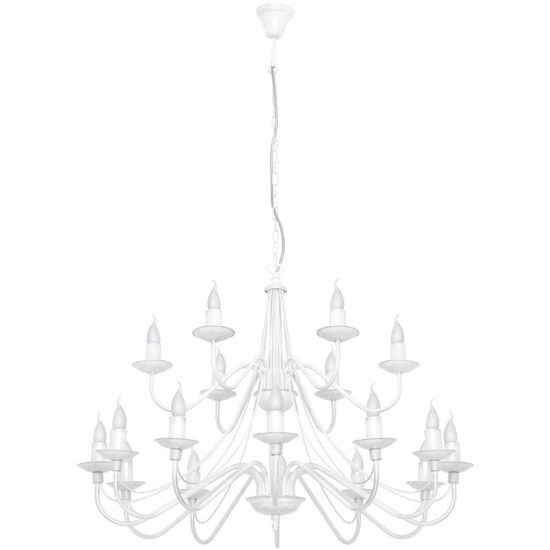 Pakabinamas šviestuvas ROZA BIALA 18, Lima Design, Aldex, Pakabinamas šviestuvas ROZA BIALA 18
