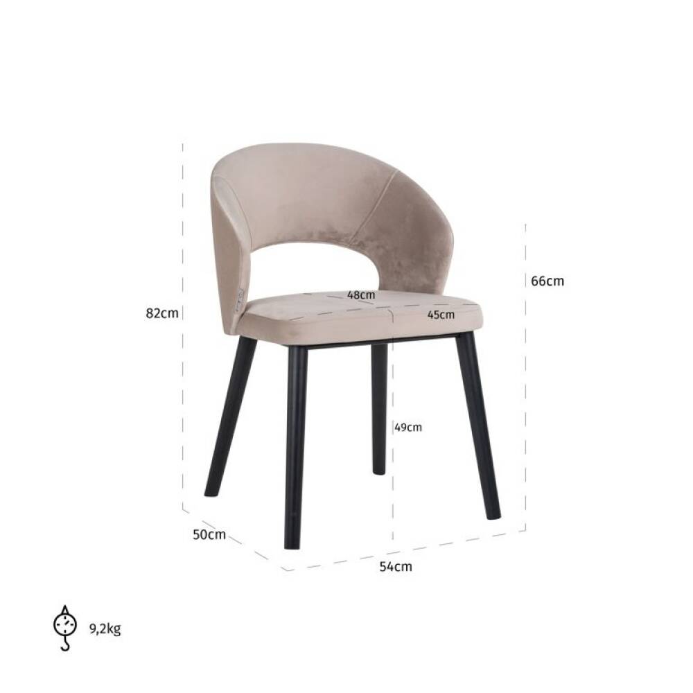 Valgomojo kėdė SAVOY, Lima Design, Valgomojo baldai, Valgomojo kėdė SAVOY