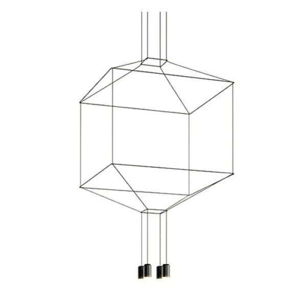 Pakabinamas šviestuvas FLUSSO 4, Lima Design, Pakabinami šviestuvai, Pakabinamas šviestuvas FLUSSO 4