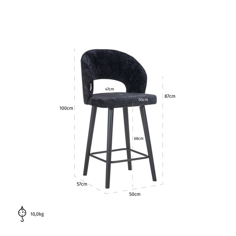 Pusbario kėdė SAVOY 6 Pusbario kėdė SAVOY, Lima Design, Valgomojo baldai, Pusbario kėdė SAVOY