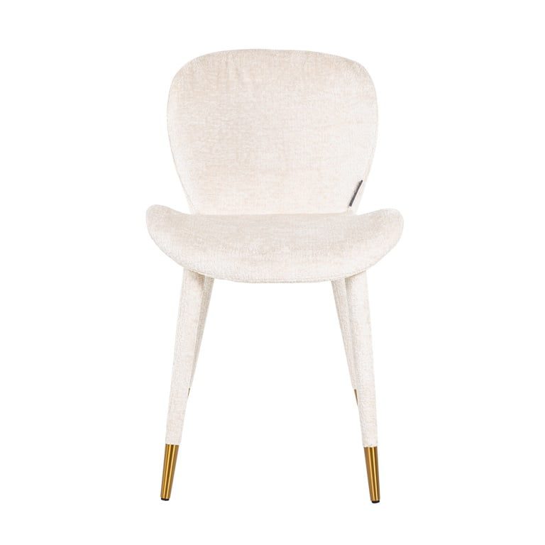 Valgomojo kėdė Sara WHITE CHENILLE 3 Valgomojo kėdė Sara WHITE CHENILLE, Lima Design, Valgomojo baldai, Valgomojo kėdė Sara WHITE CHENILLE