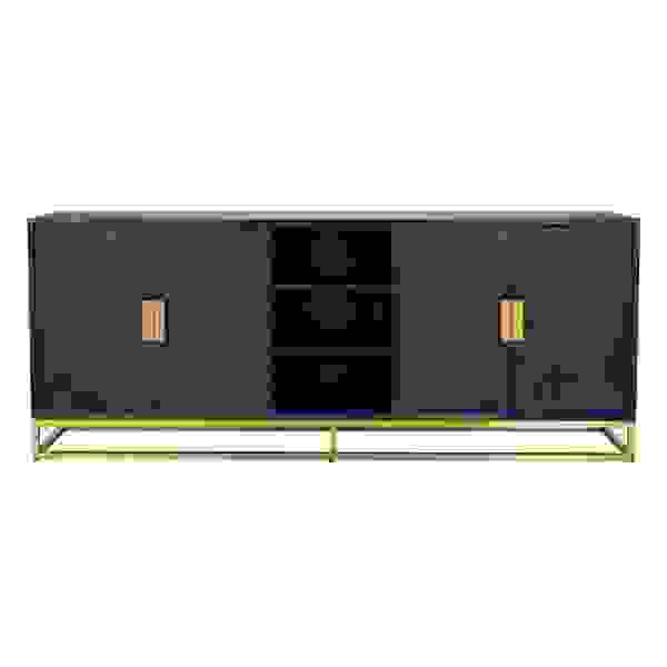 Komoda BLACKBONE GOLD 4 durų, Lima Design, Komodos ir spintos, Komoda BLACKBONE GOLD 4 durų
