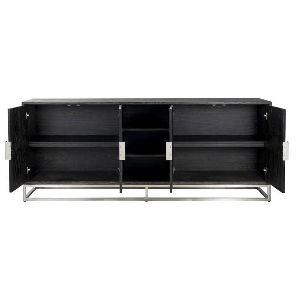Komoda BLACKBONE SILVER 4 durų, Lima Design, Komodos ir spintos, Komoda BLACKBONE SILVER 4 durų