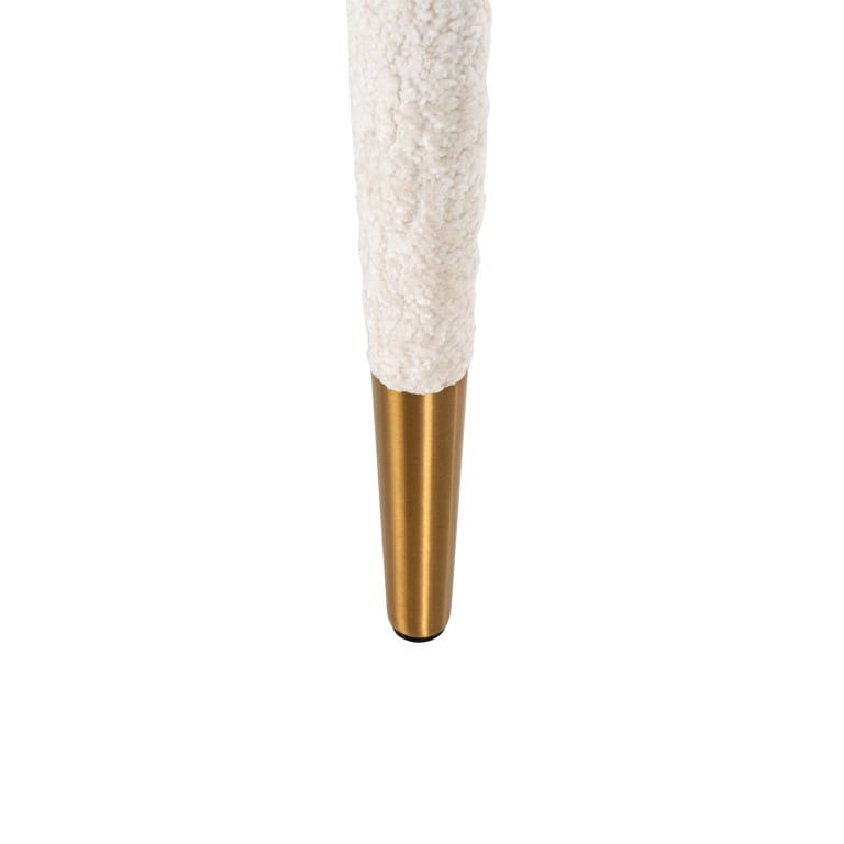Valgomojo kėdė Sara WHITE CHENILLE 7 Valgomojo kėdė Sara WHITE CHENILLE, Lima Design, Valgomojo baldai, Valgomojo kėdė Sara WHITE CHENILLE