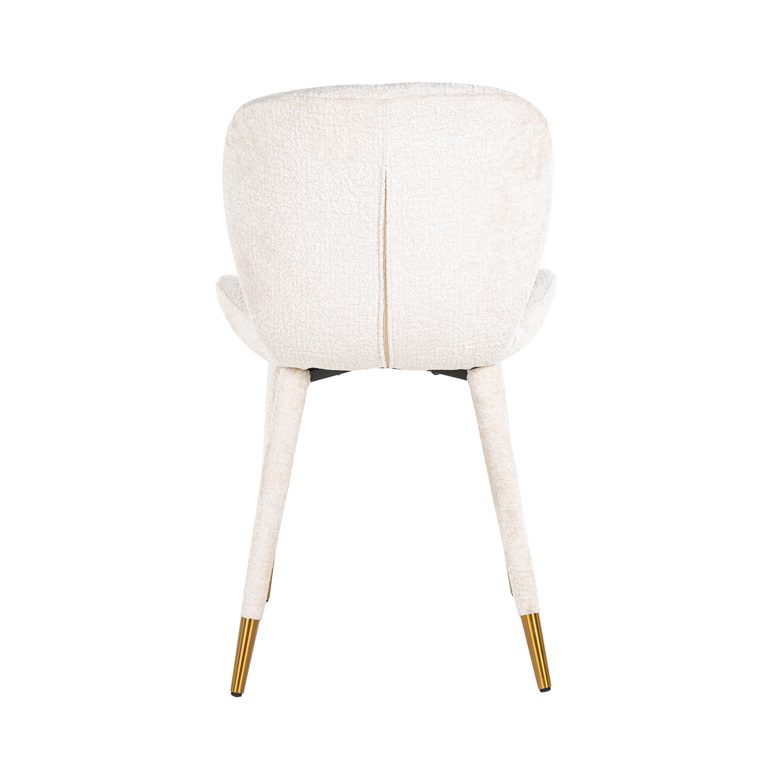 Valgomojo kėdė Sara WHITE CHENILLE 4 Valgomojo kėdė Sara WHITE CHENILLE, Lima Design, Valgomojo baldai, Valgomojo kėdė Sara WHITE CHENILLE