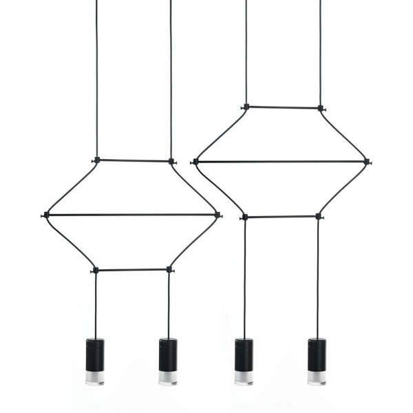 Pakabinamas šviestuvas FLUSSO LINE 4, Lima Design, Pakabinami šviestuvai, Pakabinamas šviestuvas FLUSSO LINE 4