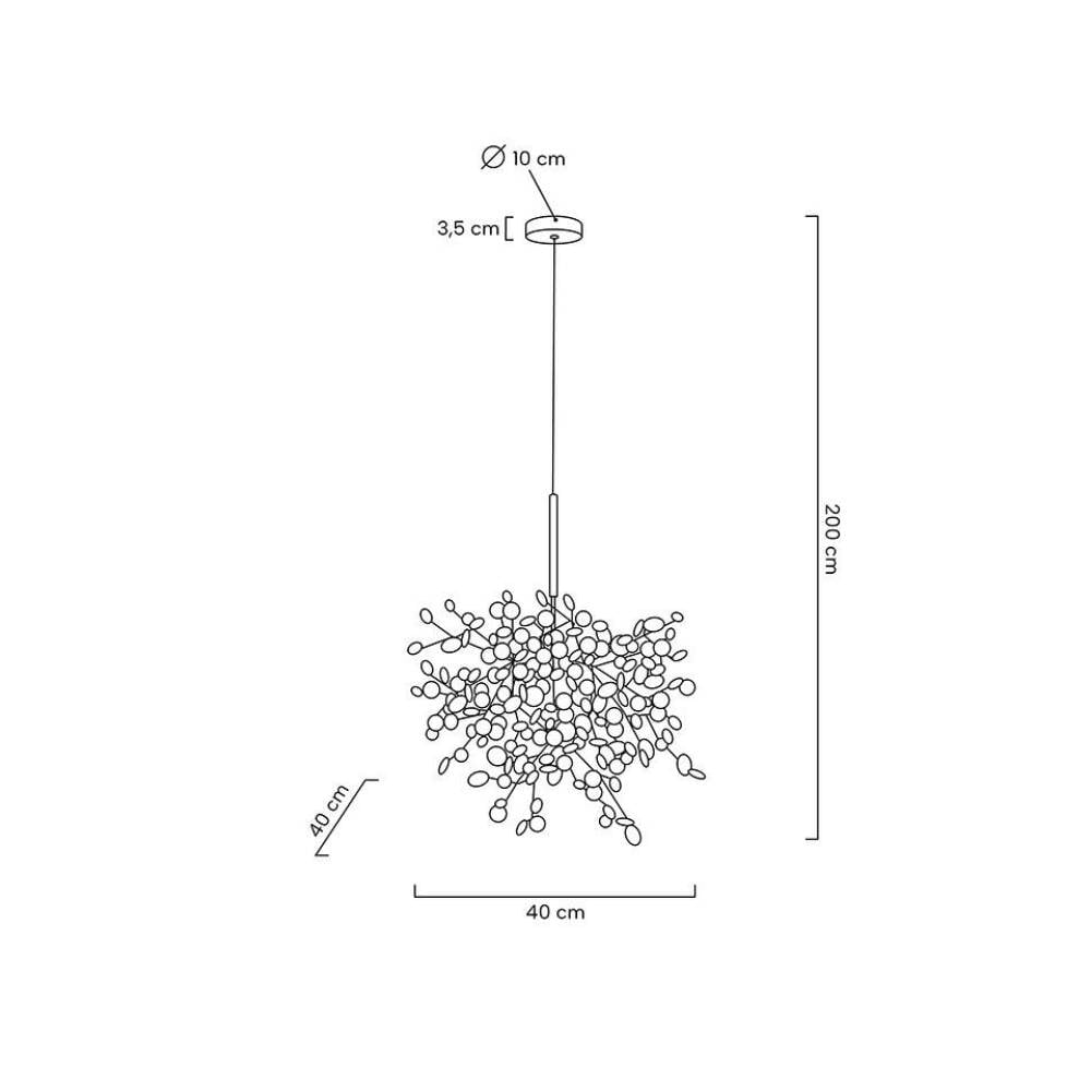 Pakabinamas šviestuvas MONETE SINGLE, Lima Design, Pakabinami šviestuvai, Pakabinamas šviestuvas MONETE SINGLE