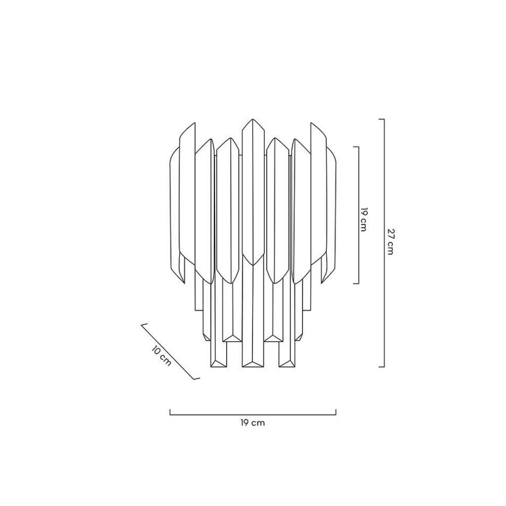 Sieninis šviestuvas MAJESTIC, Lima Design, Sieniniai šviestuvai, Sieninis šviestuvas MAJESTIC