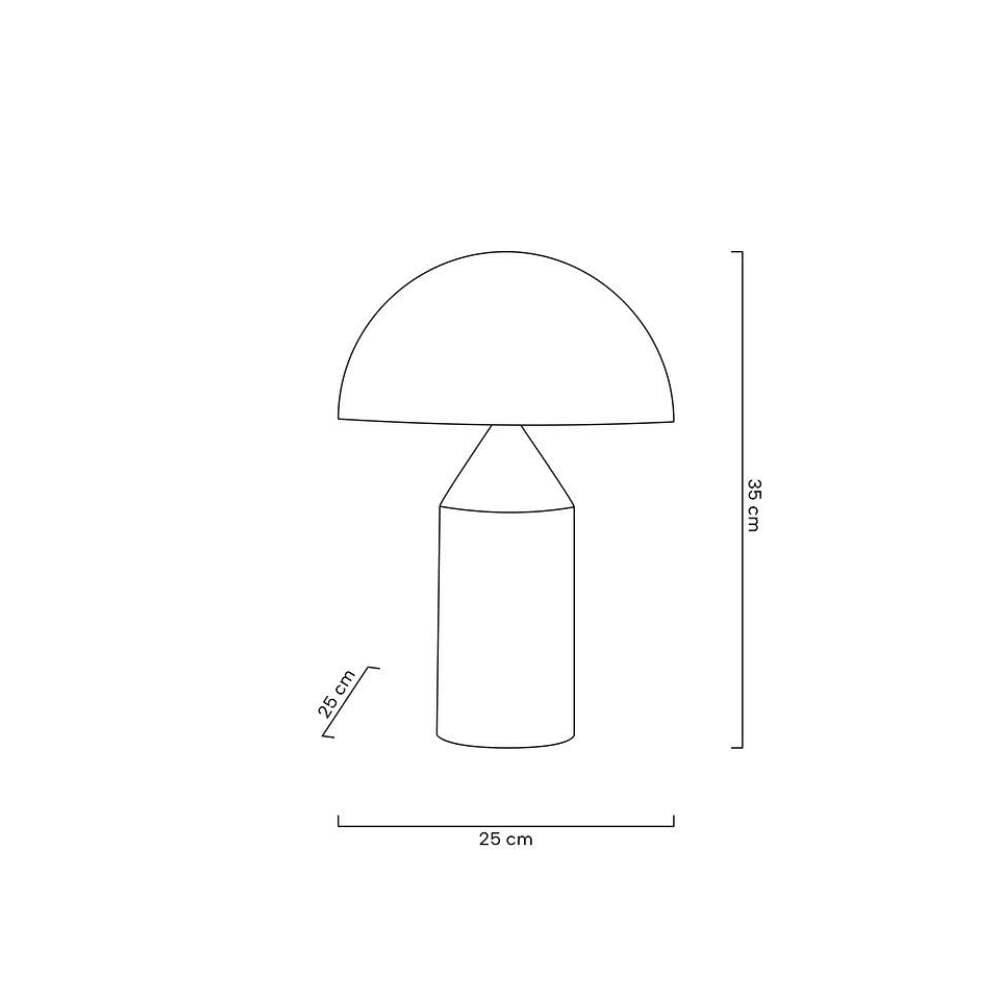 Stalinis šviestuvas FUNGO, Lima Design, Staliniai šviestuvai, Stalinis šviestuvas FUNGO
