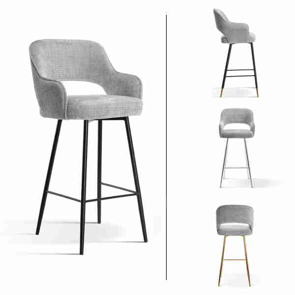 Pusbario kėdė MERCY, Lima Design, Valgomojo baldai, Pusbario kėdė MERCY