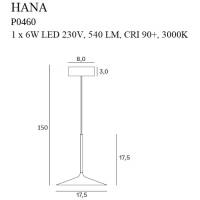 Pakabinamas šviestuvas
 HANA P0460, Lima Design, Pakabinami šviestuvai, Pakabinamas šviestuvas HANA P0460