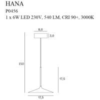Pakabinamas šviestuvas HANA P0456, Lima Design, Pakabinami šviestuvai, Pakabinamas šviestuvas HANA P0456