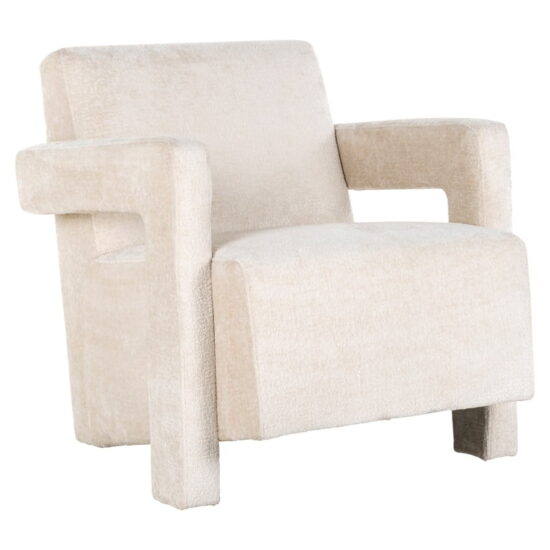 Fotelis Devanto white chenille, Lima Design, Foteliai, Fotelis Devanto white chenille