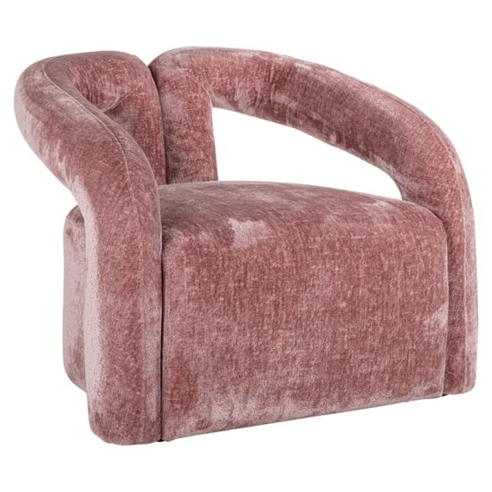 Fotelis Dana rose chenille, Lima Design, Foteliai, Fotelis Dana rose chenille