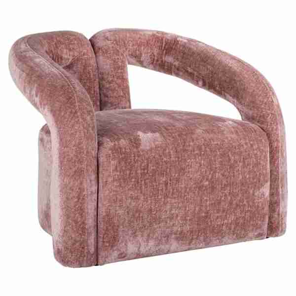 Fotelis Dana rose chenille, Lima Design, Foteliai, Fotelis Dana rose chenille