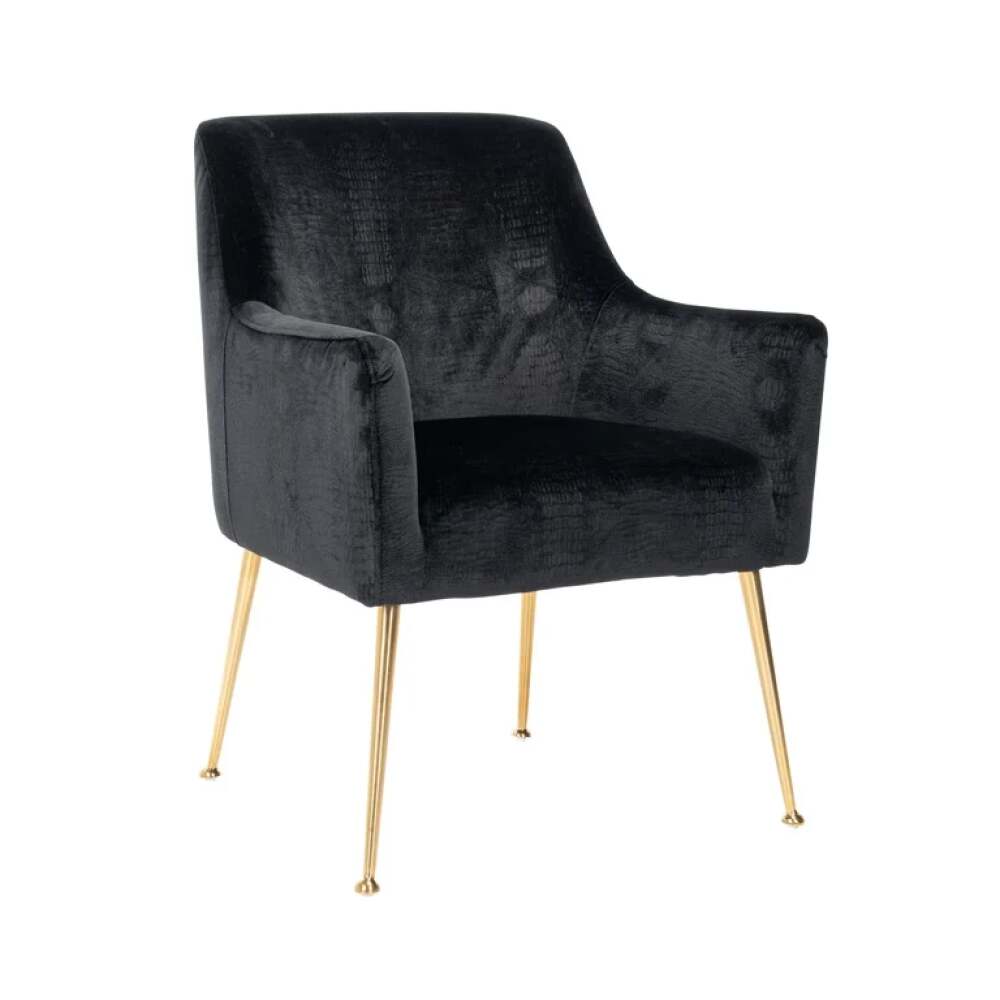 Valgomojo kėdė  Harper black, Lima Design, Negrąžinami baldai, Valgomojo kėdė Harper black