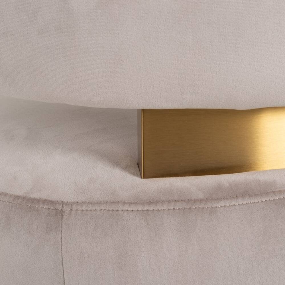 Pasukamas fotelis Maxime khaki velvet, Lima Design, Foteliai, Pasukamas fotelis Maxime khaki velvet