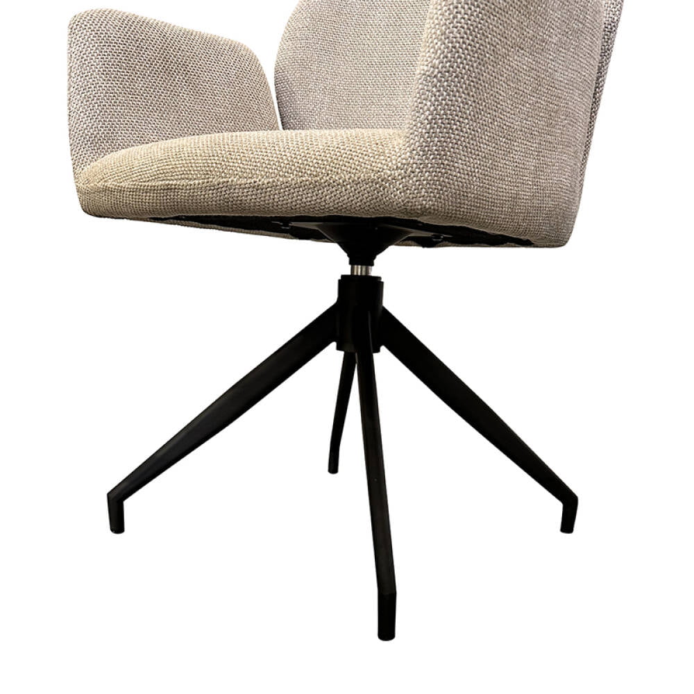 Valgomojo kėdė Storm Beige, su sukimosi funkcija, Lima Design, Prekiniai ženklai, Valgomojo kėdė Storm Beige, su sukimosi funkcija