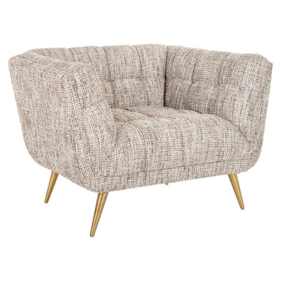 Fotelis Huxley White Boucle, Lima Design, Svetainės baldai, Richmond interiors,