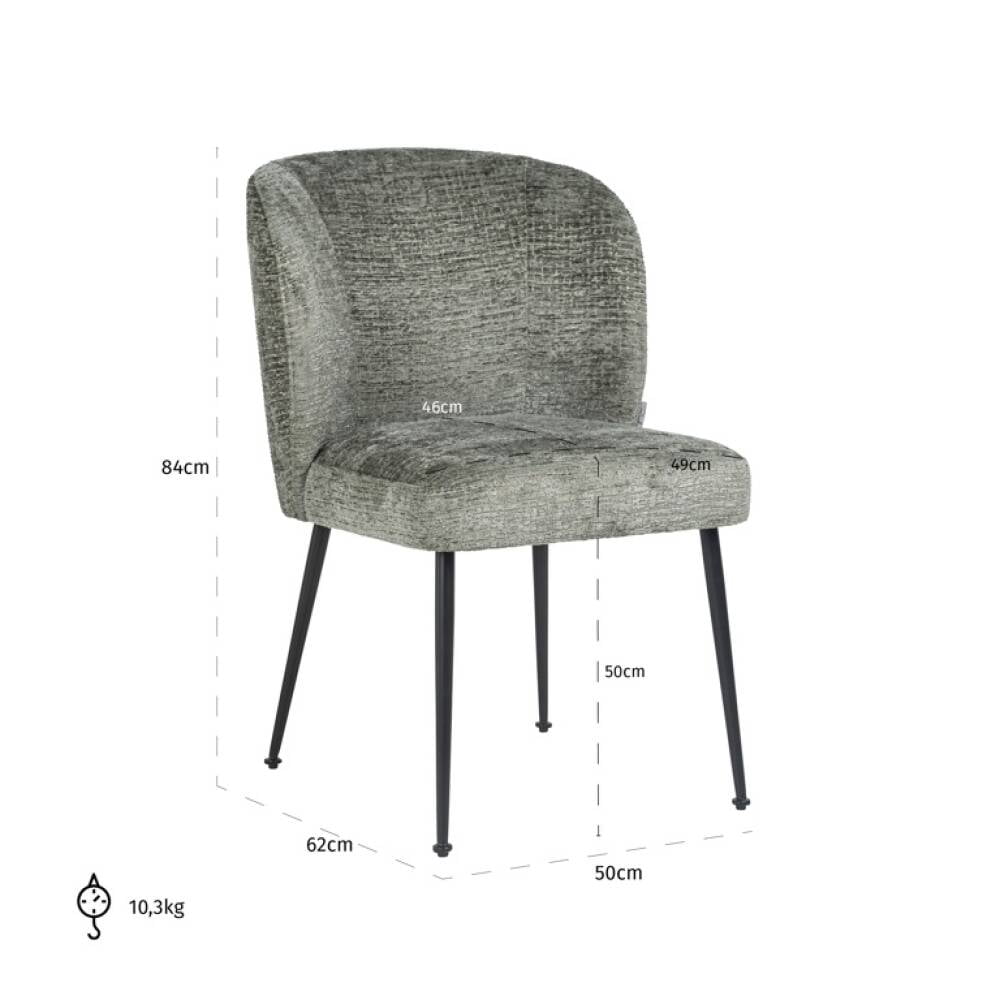 Valgomojo kėdė FALLON Thyme Fusion, Lima Design, Negrąžinami baldai, Valgomojo kėdė FALLON Thyme Fusion