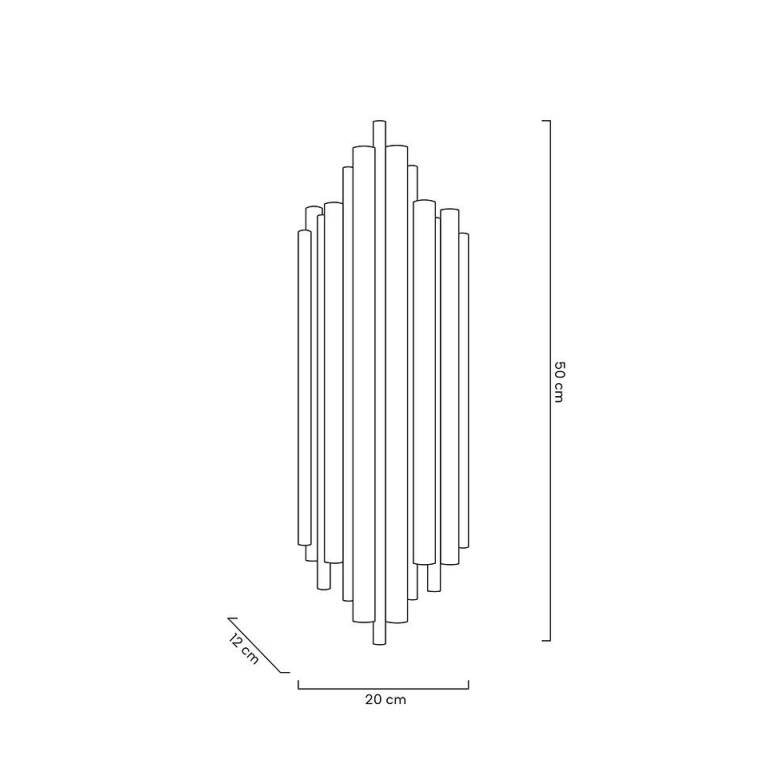 Sieninis šviestuvas HARMONIC, Lima Design, Sieniniai šviestuvai, Sieninis šviestuvas HARMONIC