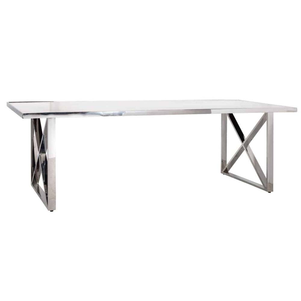 Dining table Levanto 200 (Silver), Lima Design, Valgomojo baldai, Dining table Levanto 200 (Silver)