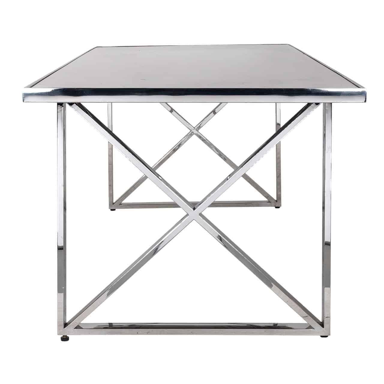 Valgomojo stalas Levanto 200 2 Dining table Levanto 200 (Silver), Lima Design, Valgomojo baldai, Dining table Levanto 200 (Silver)