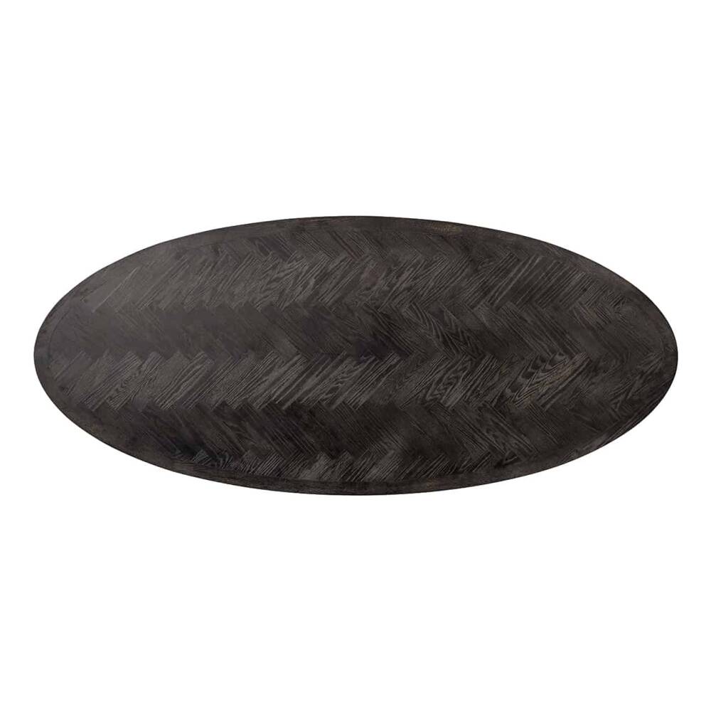Valgomojo stalas Blackbone brass oval 230, Lima Design, Richmond interiors, Richmond interiors,