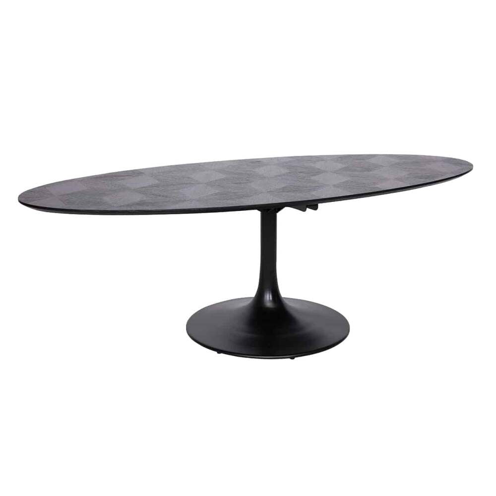 Dining table Blax oval 230 (Black), Lima Design, Valgomojo baldai, Dining table Blax oval 230 (Black)